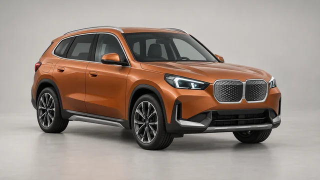 BMW iX1 – original genereret modelillustration