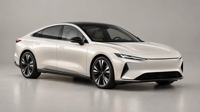Mazda Mazda6e – original genereret modelillustration