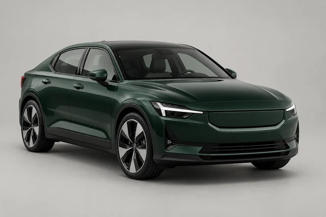 Polestar 2 – original genereret modelillustration
