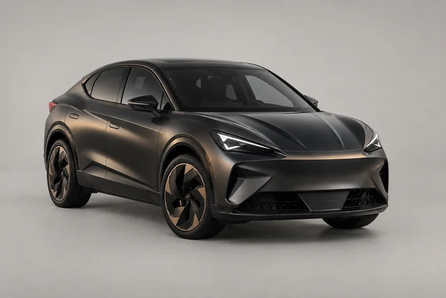 CUPRA Tavascan – original genereret modelillustration